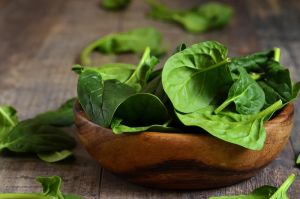 Spinach-leaves